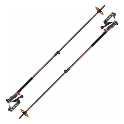 Leki Helicon Lite Dark Anthracite/Neonorange/Black - cm Túrabotok