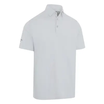 Callaway Classic Jacquard Mens Gray Dawn Rövid ujjú póló