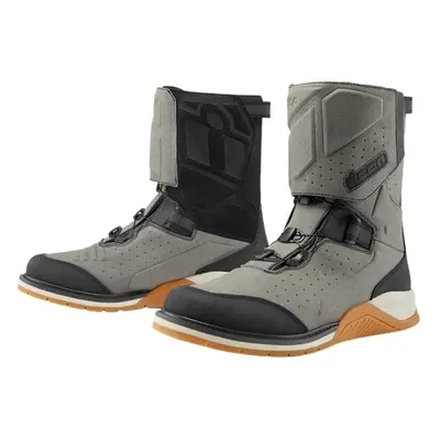 ICON - Motorcycle Gear Alcan WP CE Boots Grey Motoros csizmák