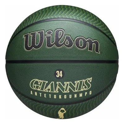 Wilson NBA Player Icon Outdoor Basketball Milwaukee Bucks Kosárlabda