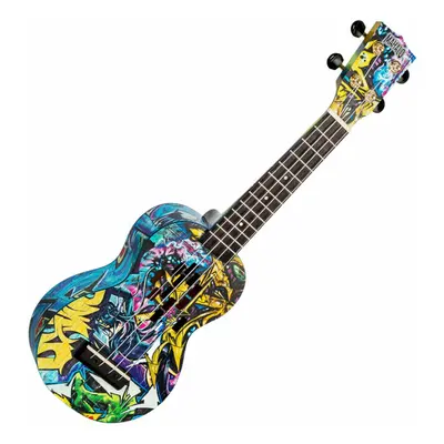 Mahalo MA1GR Art II Series Graffiti Szoprán ukulele