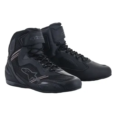 Alpinestars Faster-3 Rideknit Shoes Black Motoros cipők