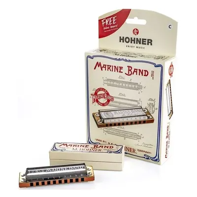 Hohner 125th Anniversary Marine Band C Diatonikus szájharmonika