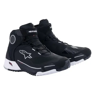 Alpinestars CR-X Drystar Riding Shoes Black/White 43,5 Motoros cipők