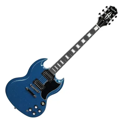 Epiphone SG Custom Brunswick Blue Sparkle Elektromos gitár