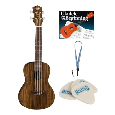 Luna UKE-ACC SET Natural Koncert ukulele