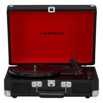 Crosley Cruiser Plus Black Hordozható lemezjátszó