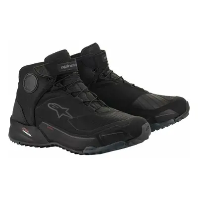 Alpinestars CR-X Drystar Riding Shoes Black/Black Motoros cipők