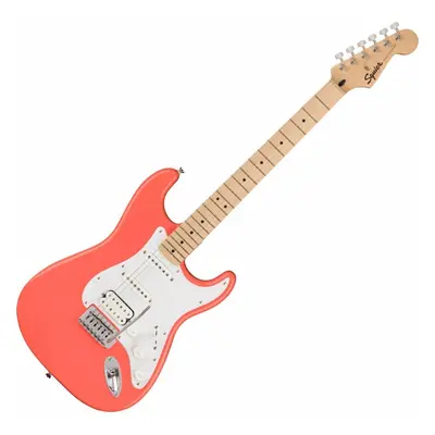 Fender Squier Sonic Stratocaster HSS MN Tahitian Coral Elektromos gitár