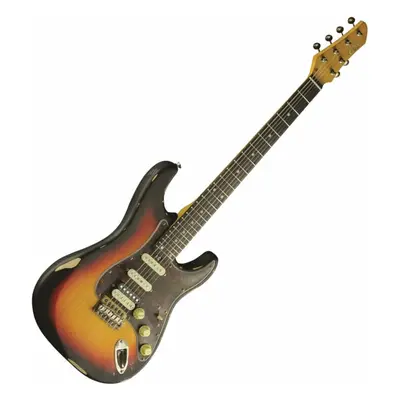 Eko guitars Aire Relic Sunburst Elektromos gitár