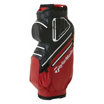 TaylorMade Storm Dry Cart Bag Red/Black Cart Bag