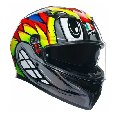 AGV K3 Birdy 2.0 Grey/Yellow/Red Bukósisak