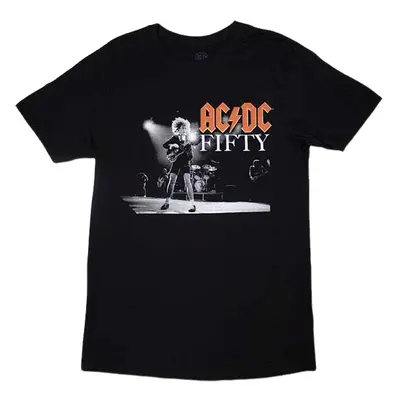 AC/DC Ing On Stage Fifty Unisex Black