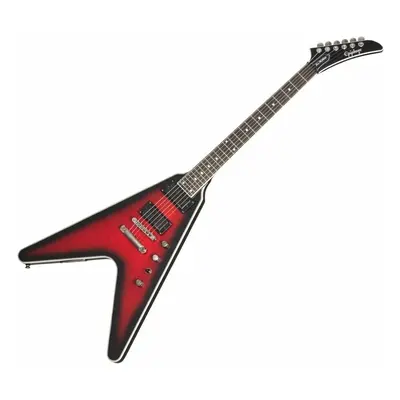 Epiphone Dave Mustaine Prophecy Flying V Aged Dark Red Burst Elektromos gitár