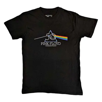 Pink Floyd Ing 50th Prism Logo Black