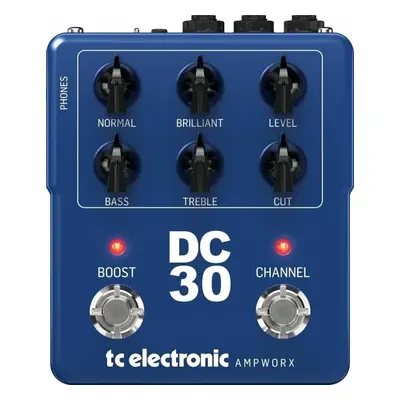 TC Electronic DC30 Preamp Rackes gitárerősítők és előfokok