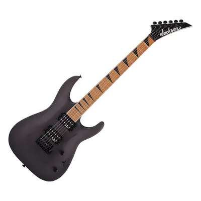 Jackson JS Series Dinky Arch Top JS24 DKAM Caramelized MN Black Satin Elektromos gitár