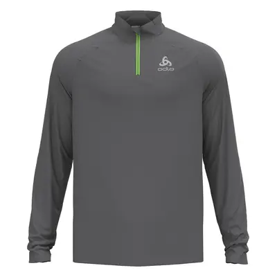 Odlo Essential Half-Zip Midlayer Steel Grey Futópulóverek