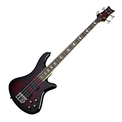 Schecter Stiletto Extreme Black Cherry Elektromos basszusgitár