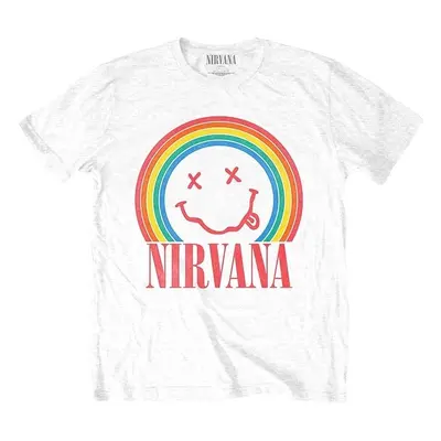 Nirvana Ing Smiley Rainbow White