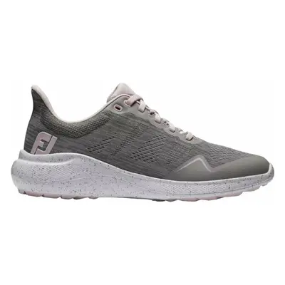 Footjoy Flex Grey/Pink Női golfcipők