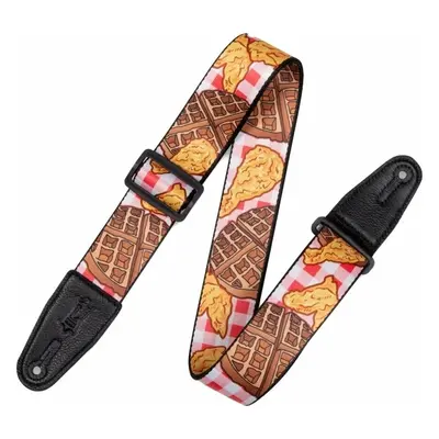 Levys MPD2-118 Textil gitár heveder Chicken and Waffles