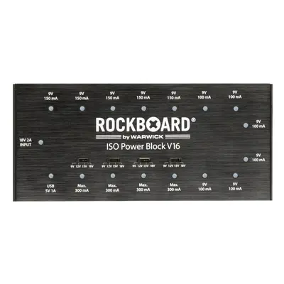 RockBoard ISO Power Block V16 Gitáreffekt tápegység