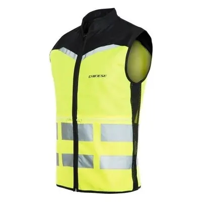 Dainese High Vis Vest Explorer Fluo Yellow Motoros fényvisszaverő mellény