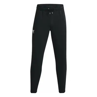 Under Armour Men's UA Essential Fleece Joggers Black/White Fitness nadrág