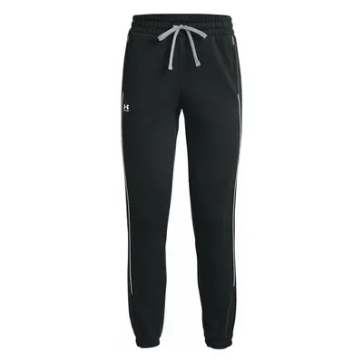 Under Armour Women's UA Rival Fleece Pants Black/White Fitness nadrág