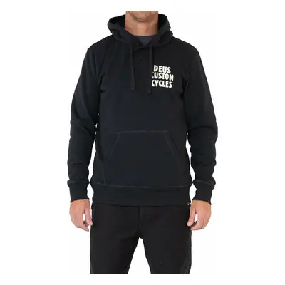 Deus Ex Machina Illusions Hoodie Black Horgászpulóver