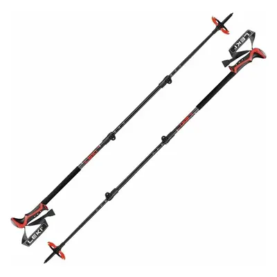 Leki Haute Route Dark Anthracite/Dark Red/Black - cm Túrabotok