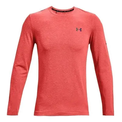 Under Armour Rush Seamless Mens Long Sleeve Venom Red/Black Fitness póló