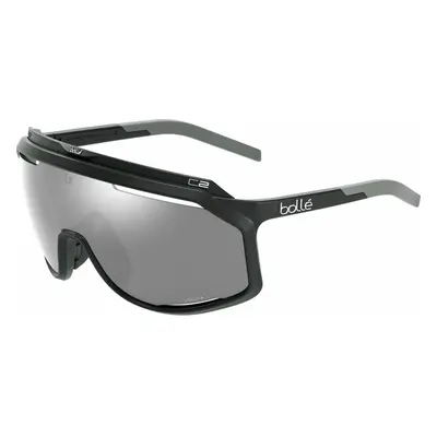 Bollé Chronoshield Black Matte/Cold White Polarized Kerékpáros szemüveg