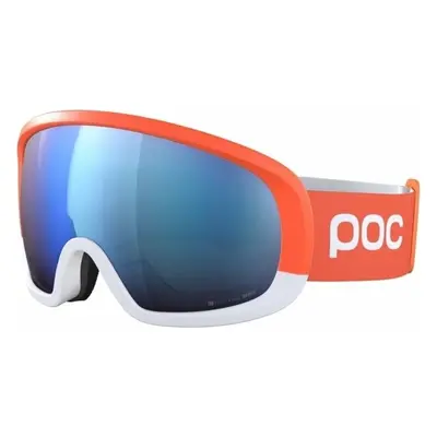 POC Fovea Race Zink Orange/Hydrogen White/Partly Sunny Blue Síszemüvegek