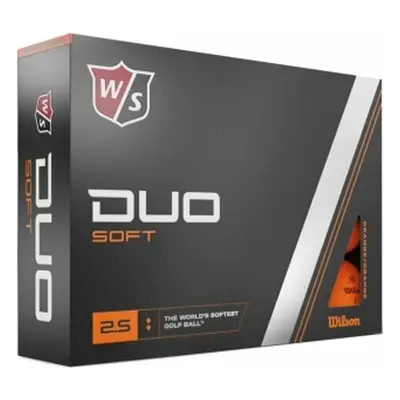 Wilson Staff Duo Soft Golf Balls Orange Standard Golflabda