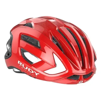 Rudy Project Egos Helmet Red Comet/Shiny Black Kerékpár sisak