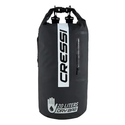 Cressi Dry Bi-Color Black L Vízálló táska