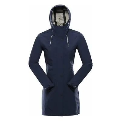 Alpine Pro Perfeta Women's Waterproof Coat with PTX Membrane Mood Indigo Dzseki