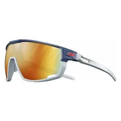 Julbo Rush Dark Blue/Blue Gray/Yellow/Multilayer Red Kerékpáros szemüveg