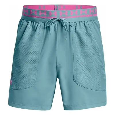 Under Armour Men's UA Run Anywhere Short Still Water/Rebel Pink/Reflective Futórövidnadrágok