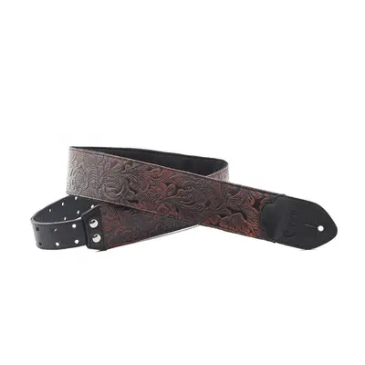 RightOnStraps Leathercraft Blackguard Gitárszíj Black