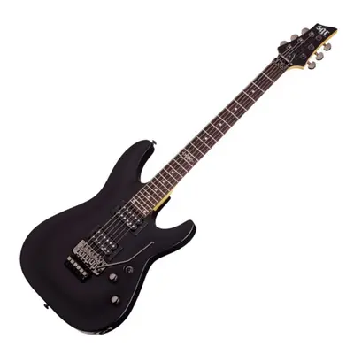 Schecter C-1 FR SGR Midnight Satin Black Elektromos gitár