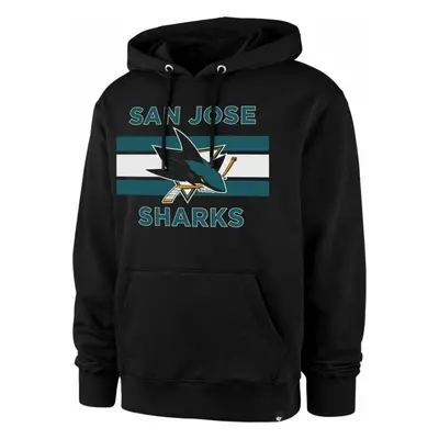 San Jose Sharks NHL Burnside Pullover Hoodie Jet Black Póló