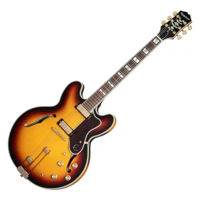 Epiphone Sheraton Vintage Sunburst Félakusztikus - jazz-gitár