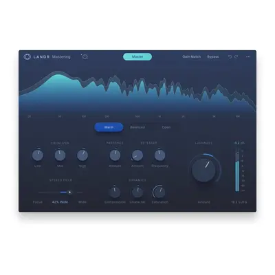 LANDR Mastering Plugin PRO (Digitális termék)