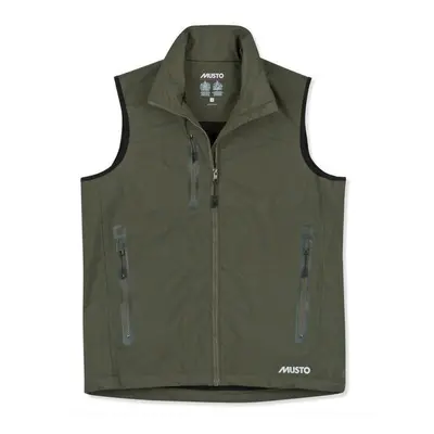 Musto Sardinia BR1 Gilet Kabát Dark Moss