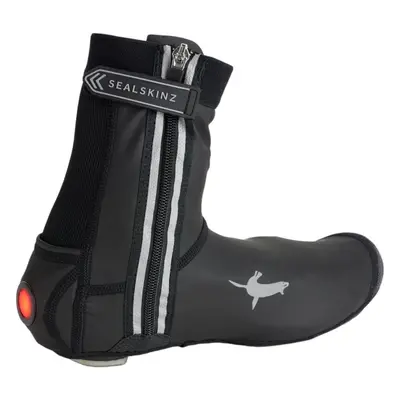 Sealskinz All Weather LED Open Sole Cycle Overshoe Black Kerékpáros kamásli