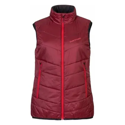 Hannah Mirra Lady Insulated Biking Red Mellény