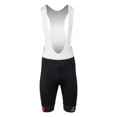 AGU Replica Bibshort Team Jumbo-Visma Men Black Nadrág kerékpározáshoz